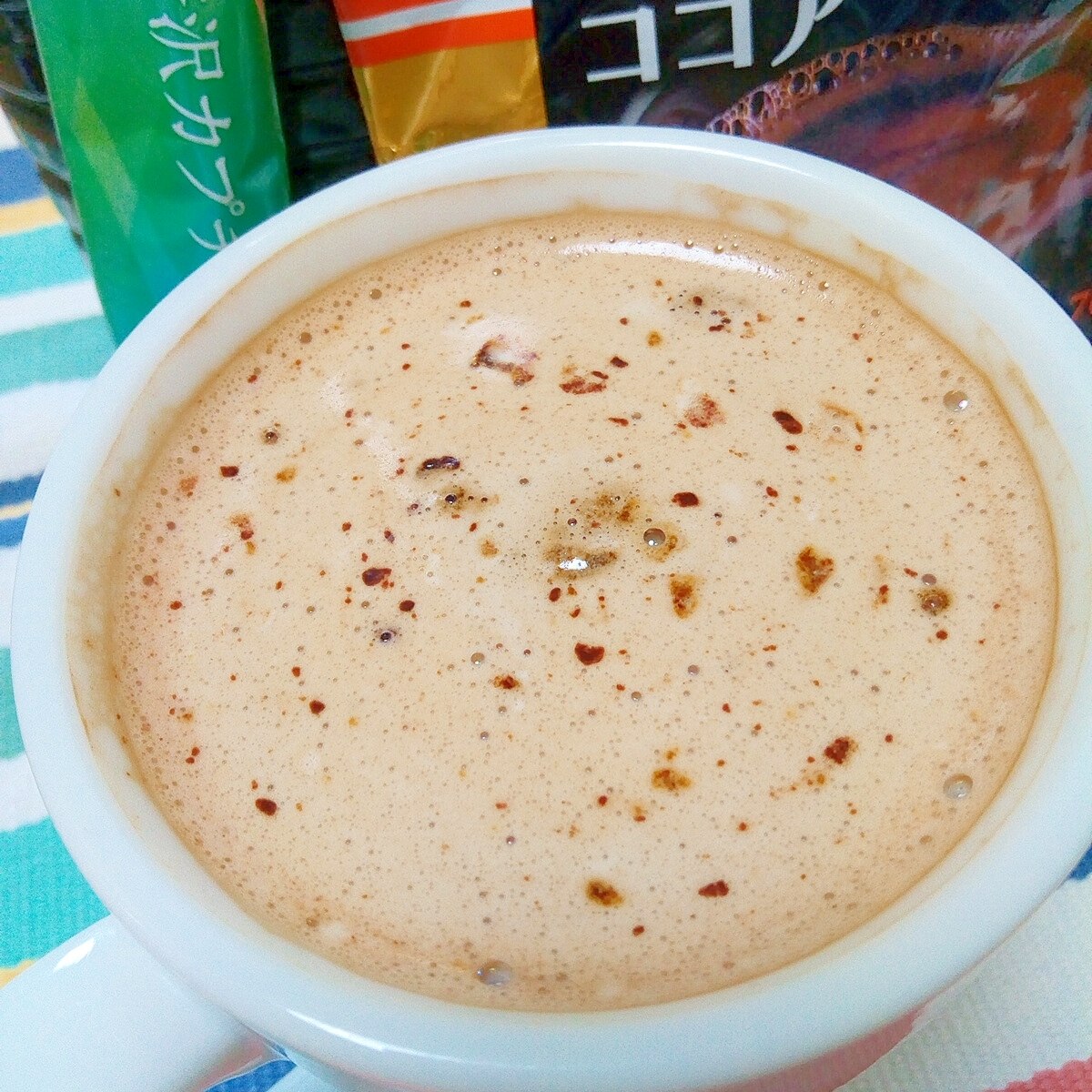 ホッと カプチーノカフェモカ仕立て レシピ 作り方 By Nyan260 楽天レシピ ホッと カプチーノカフェモカ仕立て レシピ 作り方 By Nyan260 楽天レシピ